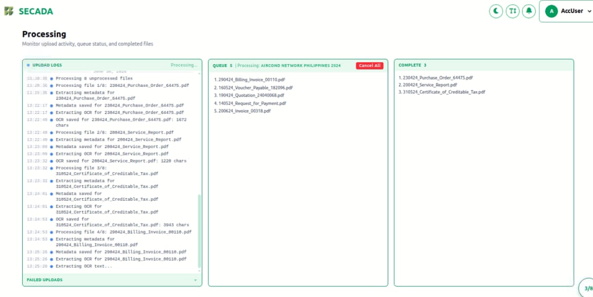 Priority Queue screenshot